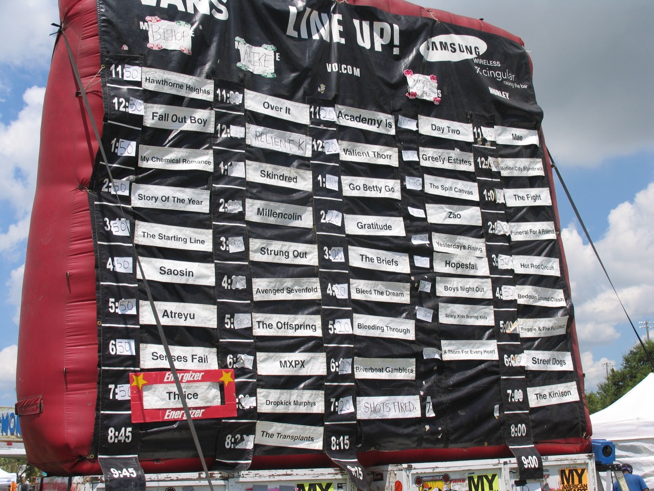 Vans Warped Tour 2005 - Pompano Beach Amphitheater: Pompano Beach, FL