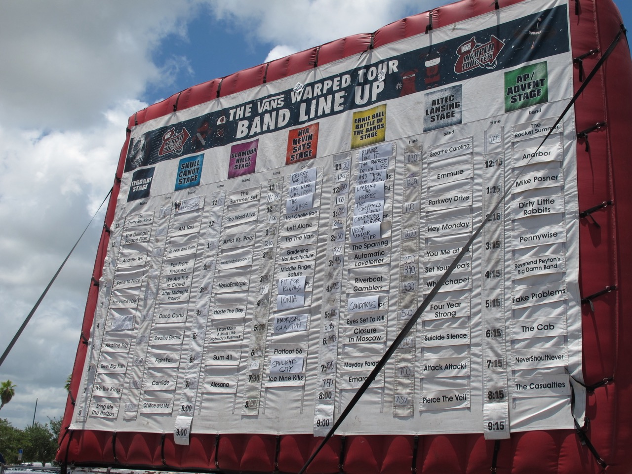 Vans Warped Tour 2010 - Cruzan Amphitheater: West Palm Beach, FL