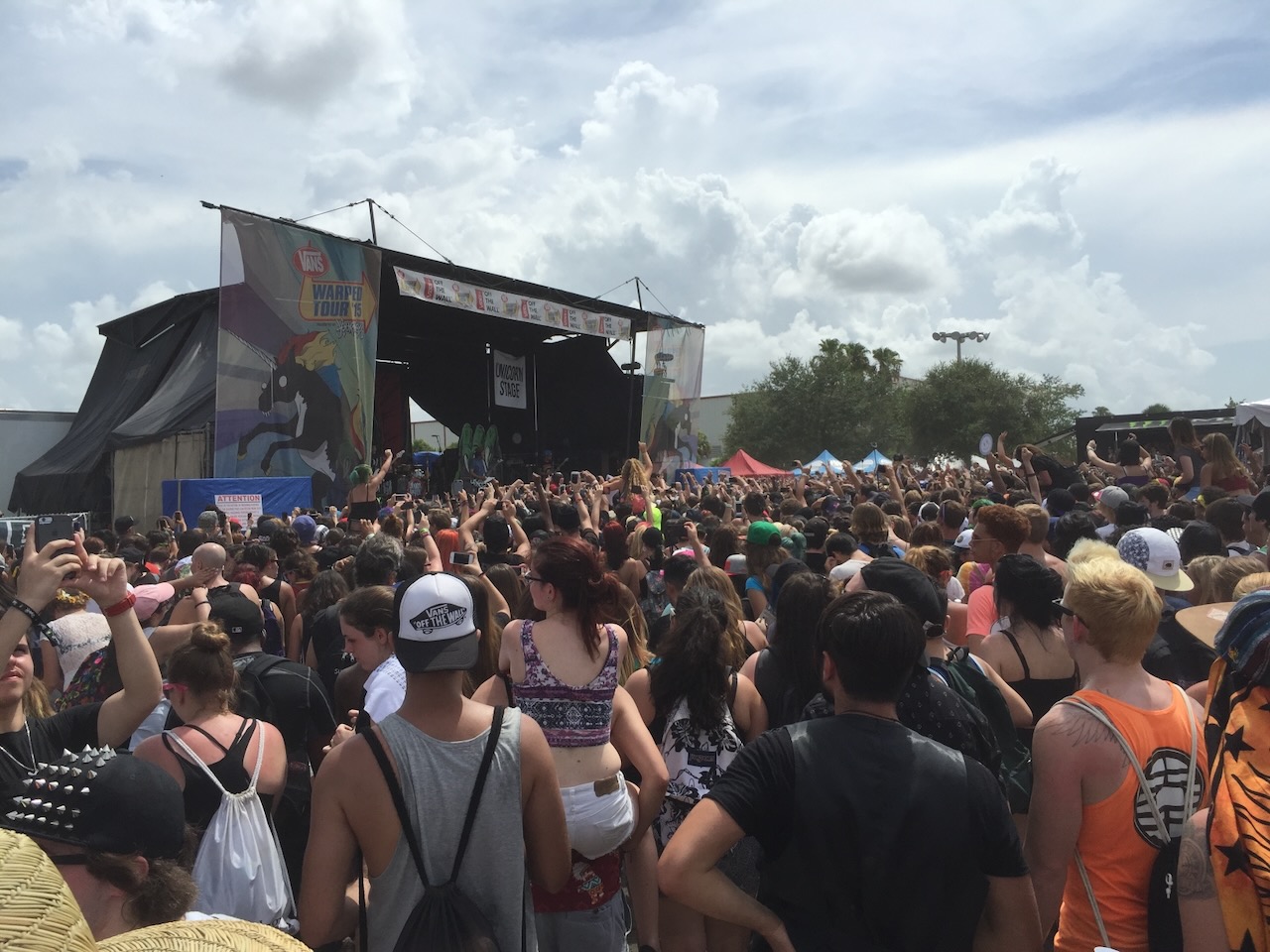 Vans Warped Tour 2015 - Cruzan Amphitheater: West Palm Beach, FL