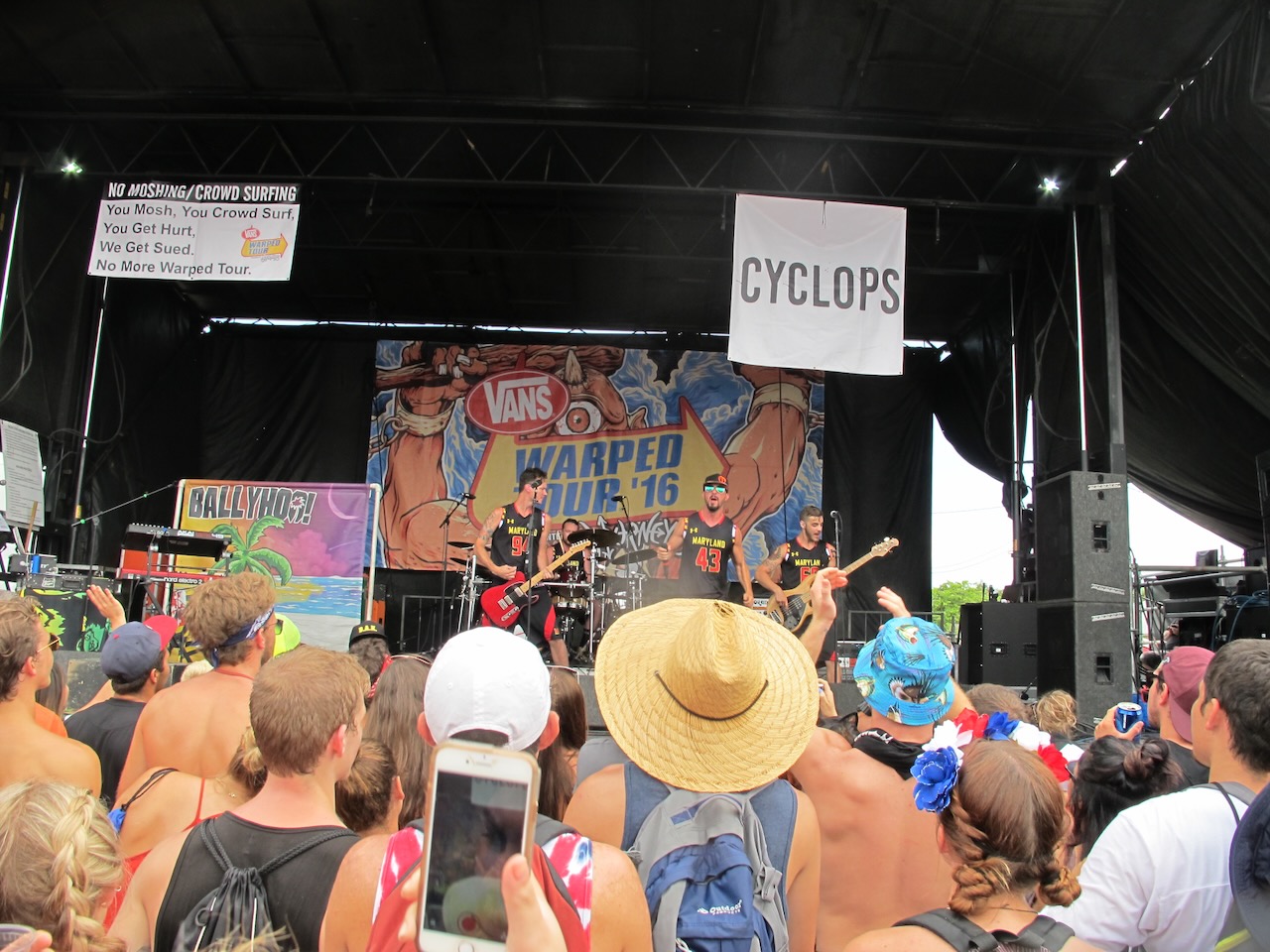 Vans Warped Tour 2016 - Cruzan Amphitheater: West Palm Beach, FL