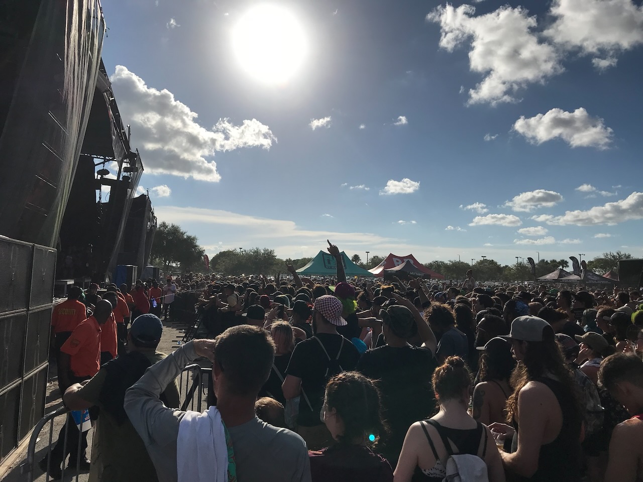 Vans Warped Tour 2018 - Final Cross Country Tour - Cruzan Amphitheater: West Palm Beach, FL