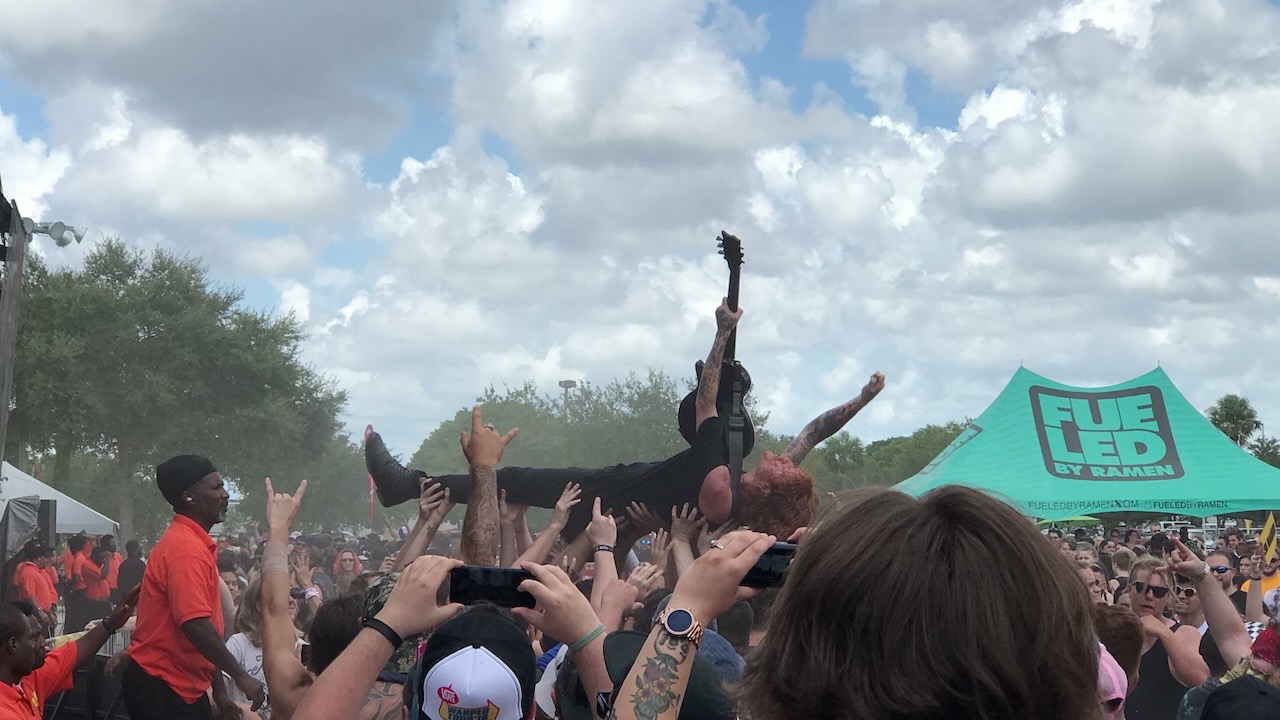 Vans Warped Tour 2018 - Final Cross Country Tour - Cruzan Amphitheater: West Palm Beach, FL